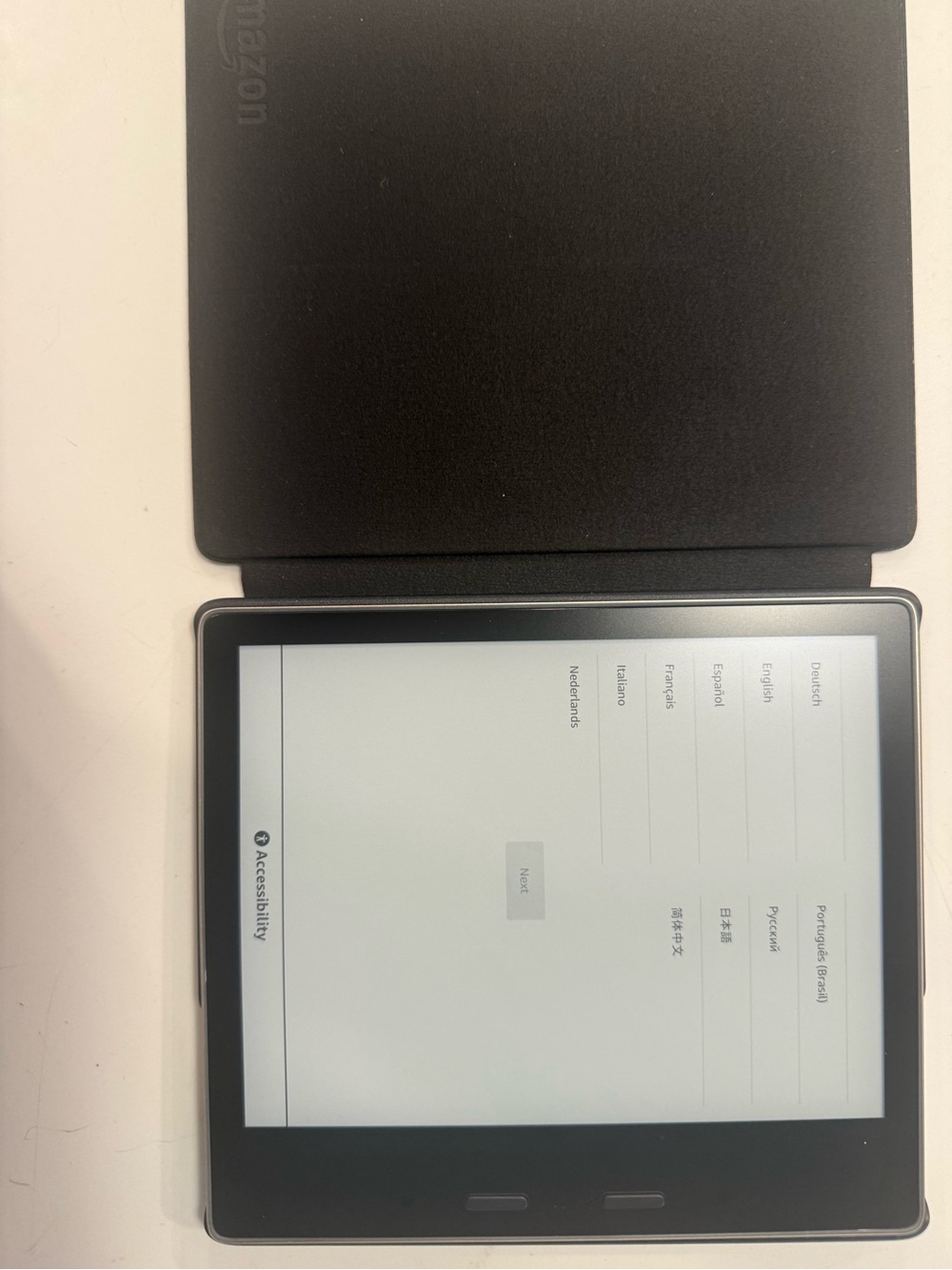 Amazon Kindle eReader with Black Cover - Black - Picture 4 of 6